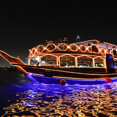 Dubai Luxury Canal Dinner Cruise