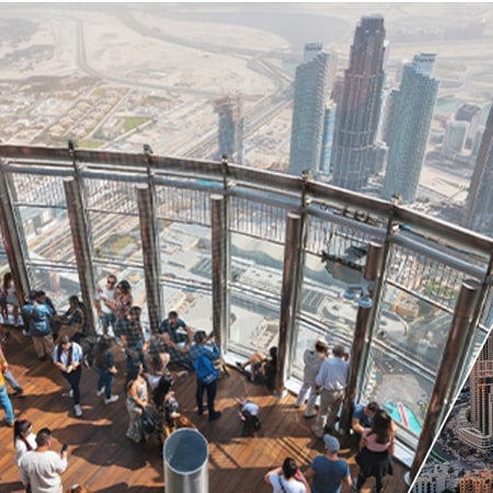 Dubai full-day tour with an Entry ticket to Burj Khalifa at the Top