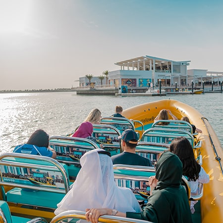 Dubai Guided Sightseeing Yellow Boat Tours