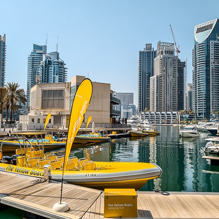 Dubai Guided Sightseeing Yellow Boat Tours