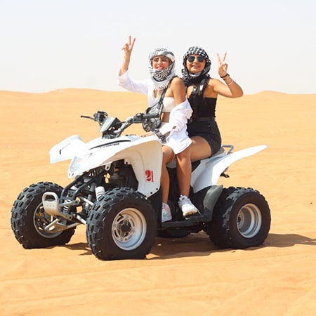 Morning Dubai Desert Safari With Quad Bike